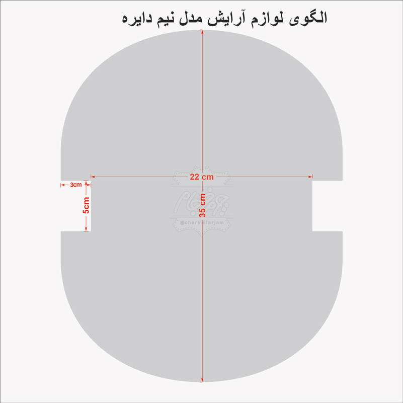 پنل مخصوص لوازم آرایش