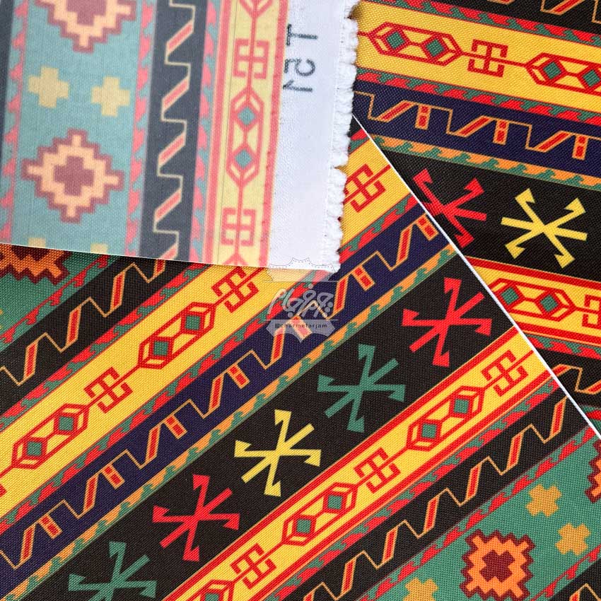 پارچه برزنتی فانتزی سنتی کد T51