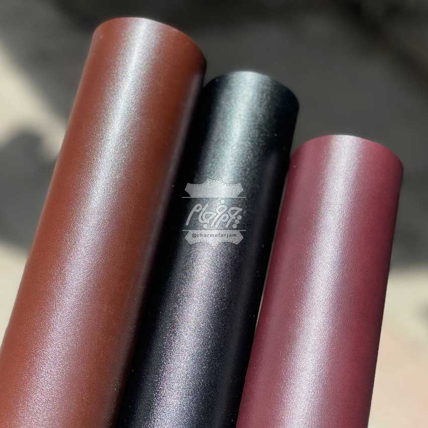 چرم مصنوعی پشت چرم رخ صاف مات