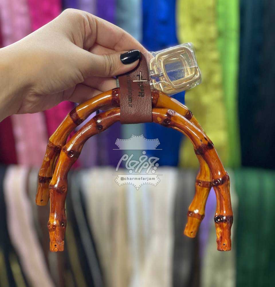 دسته طرح بامبو نیم گرد جفتی