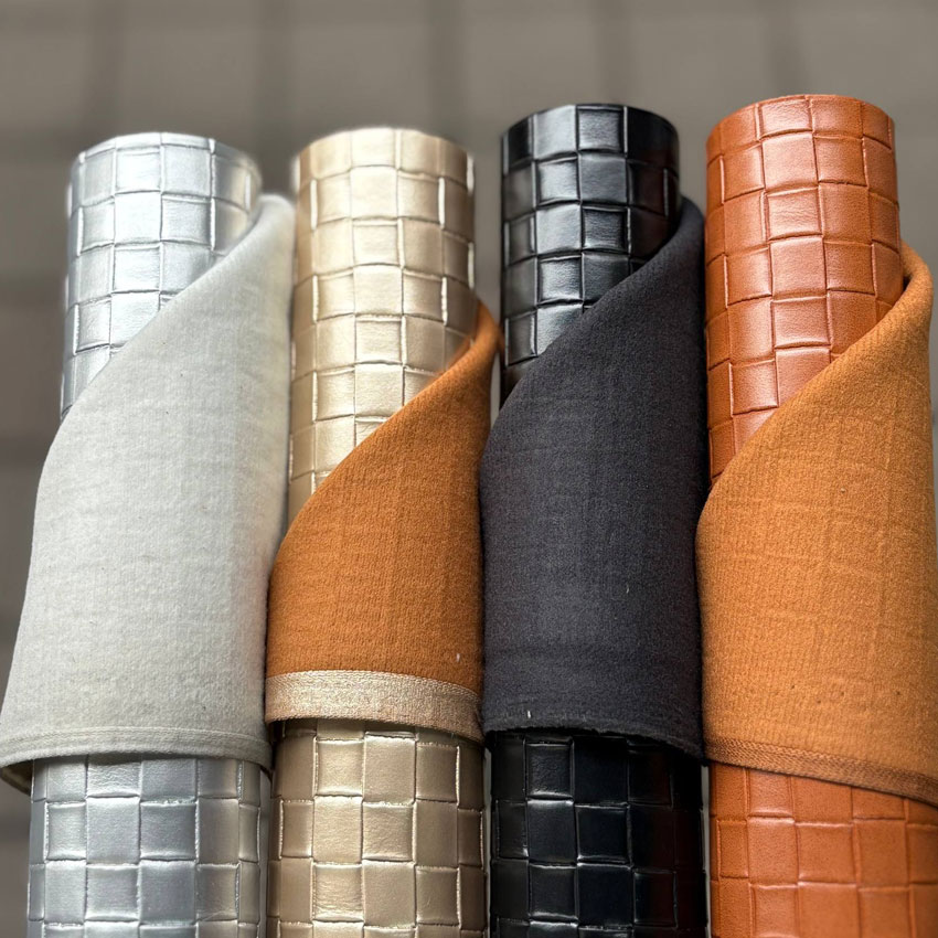 چرم مصنوعی حصیری