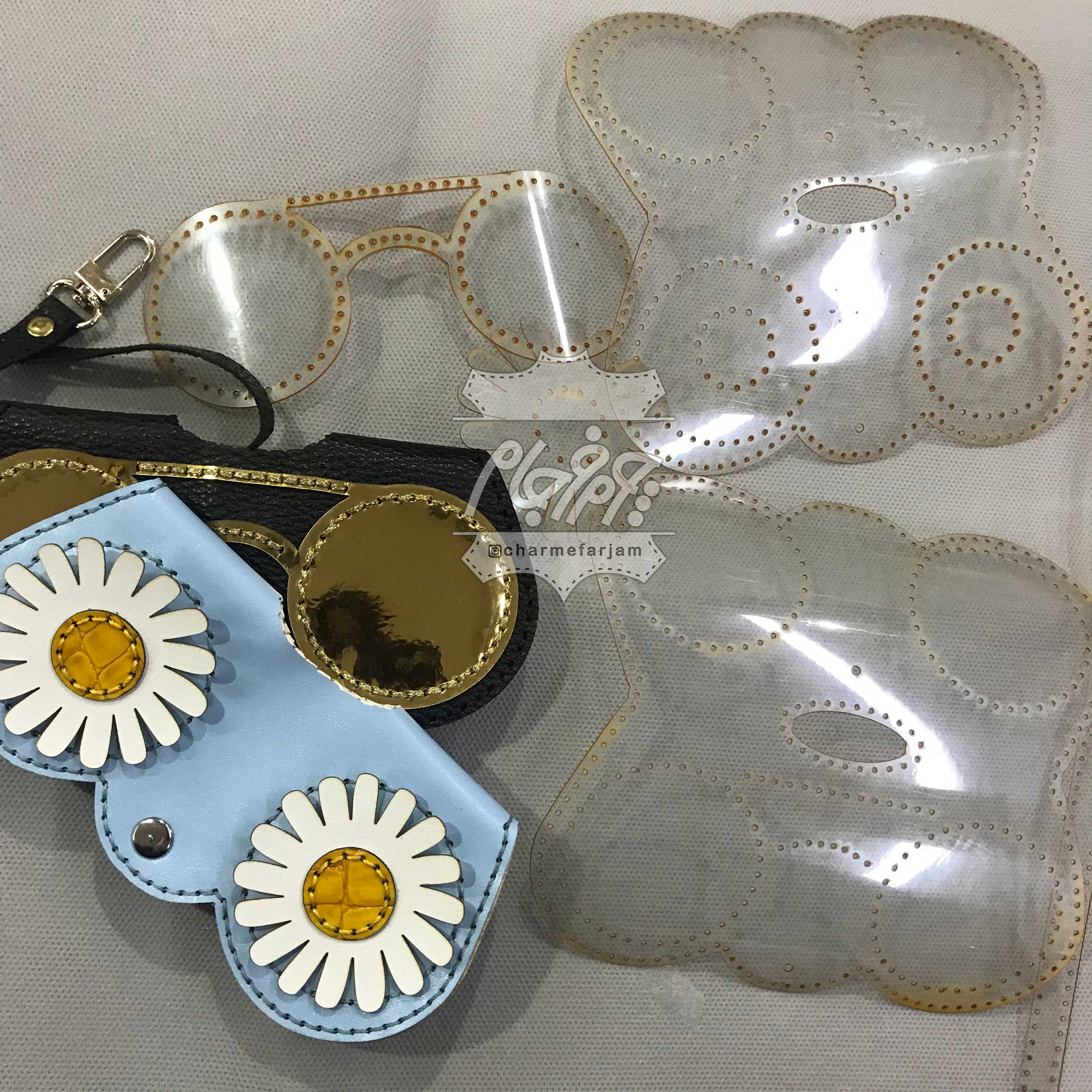 الگوی جا عینکی فانتزی