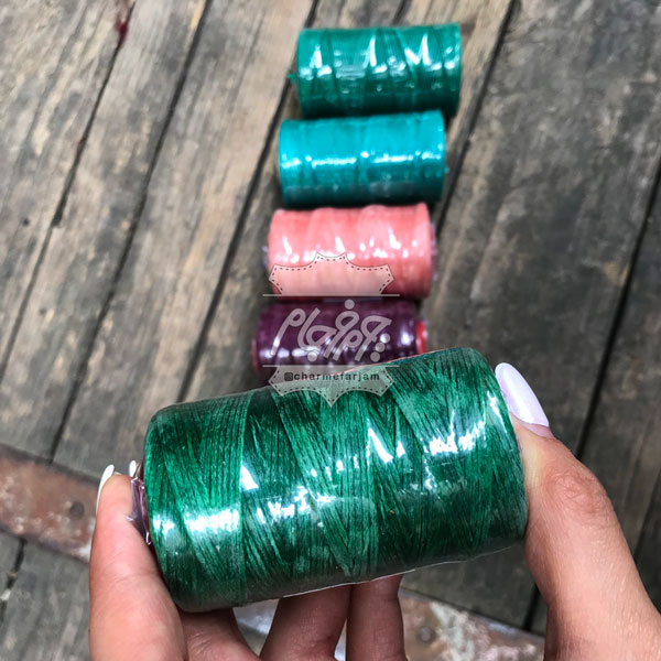 نخ موم زده دوکی صدمتری یک میل